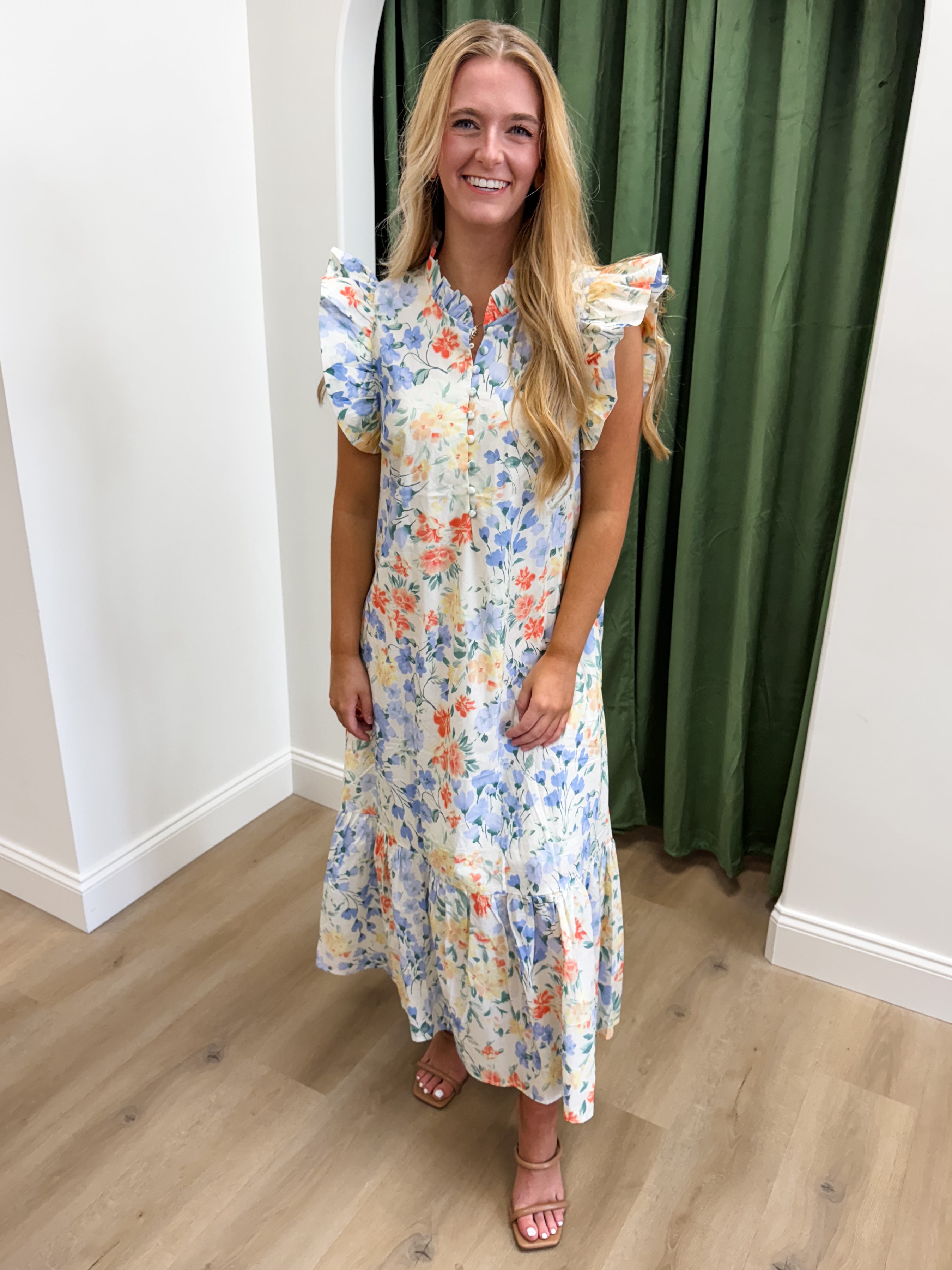 Bright Bliss Midi Dress