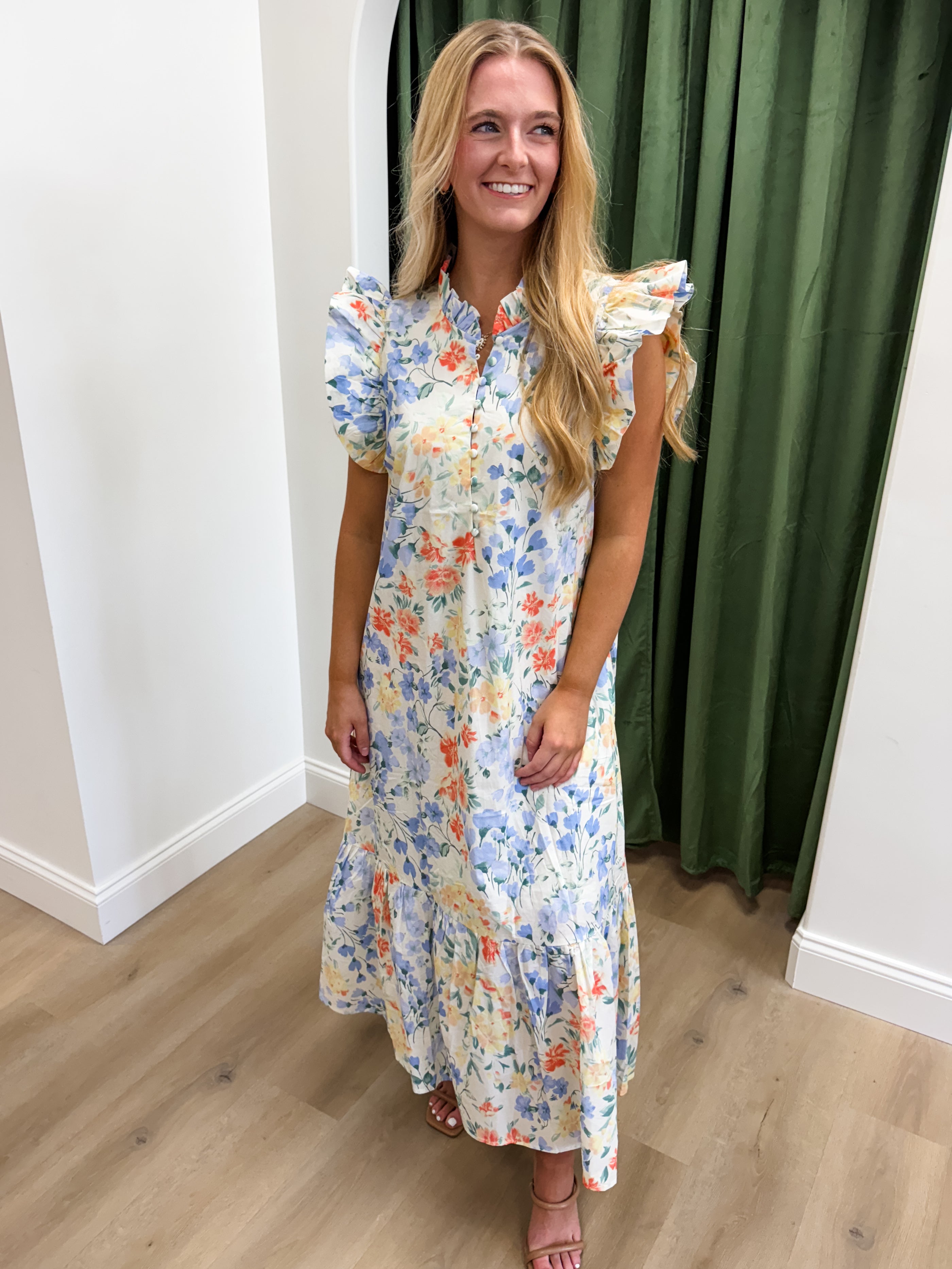 Bright Bliss Midi Dress