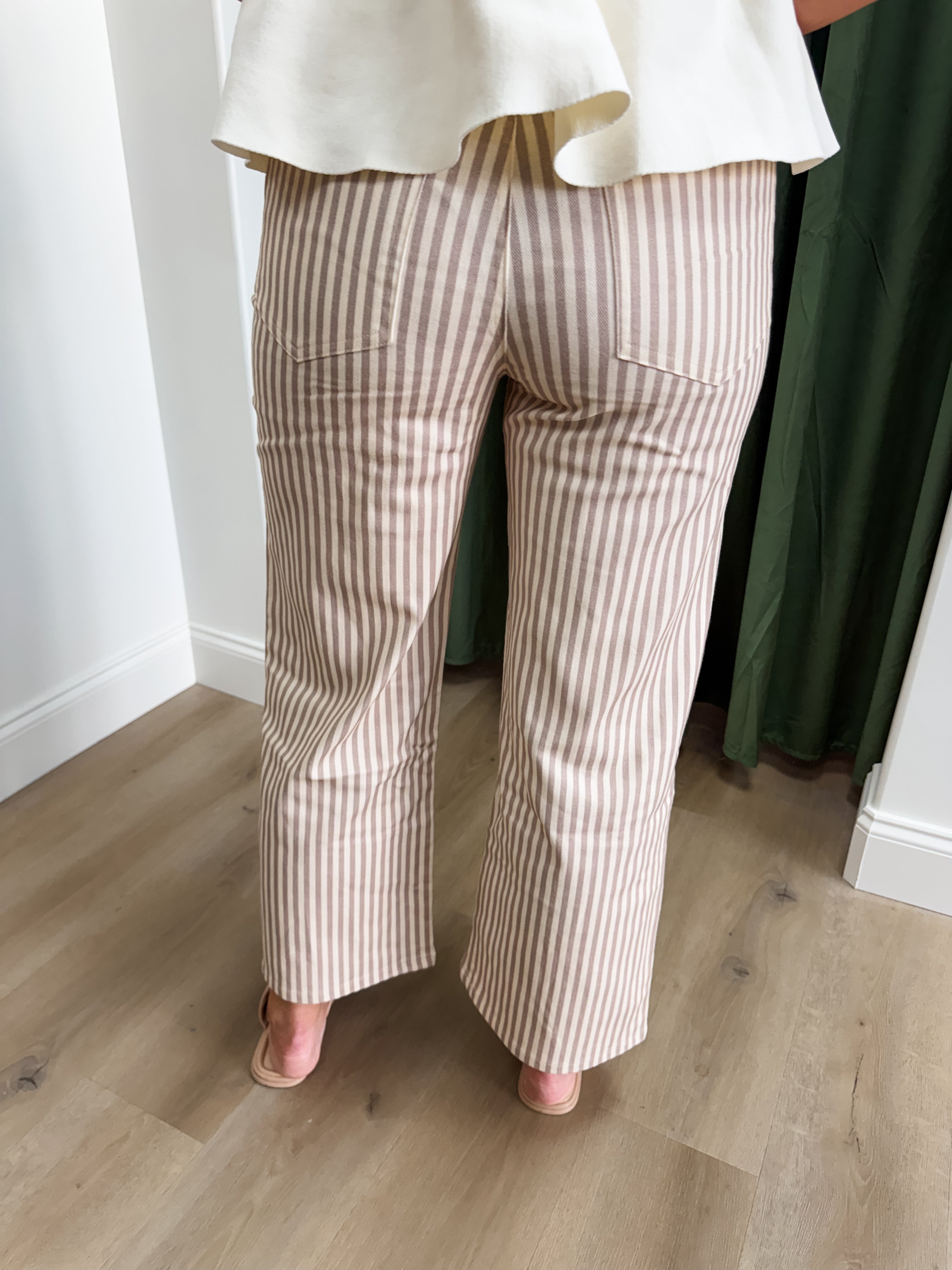 Serena Striped Denim