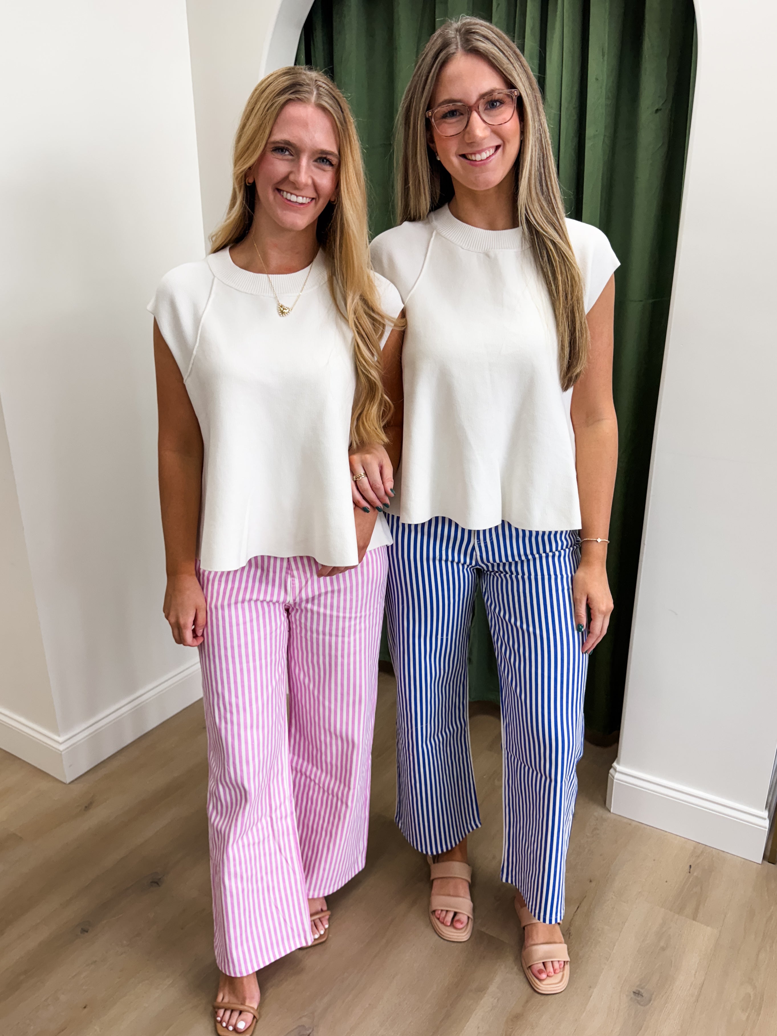 Serena Striped Denim