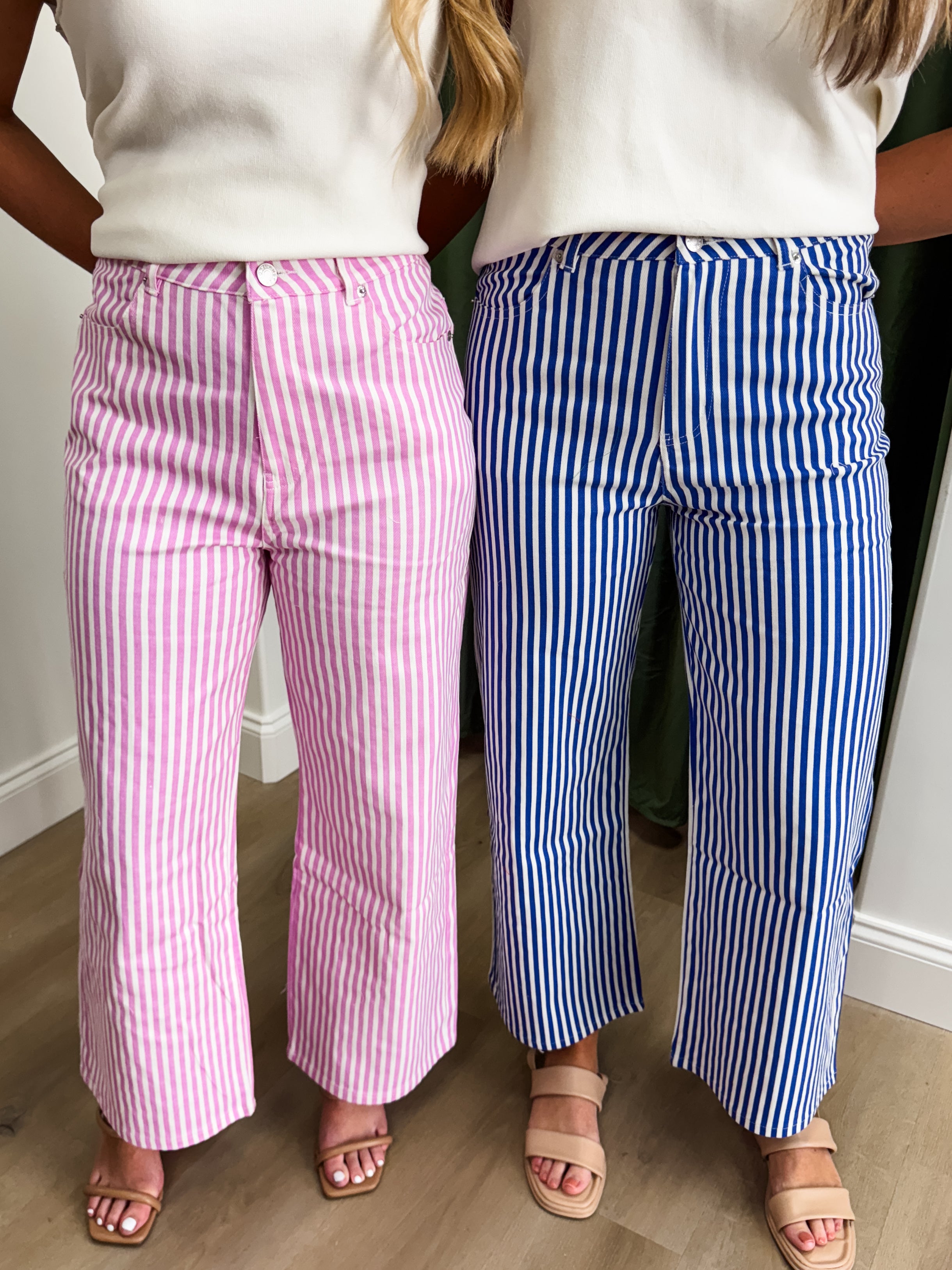 Serena Striped Denim