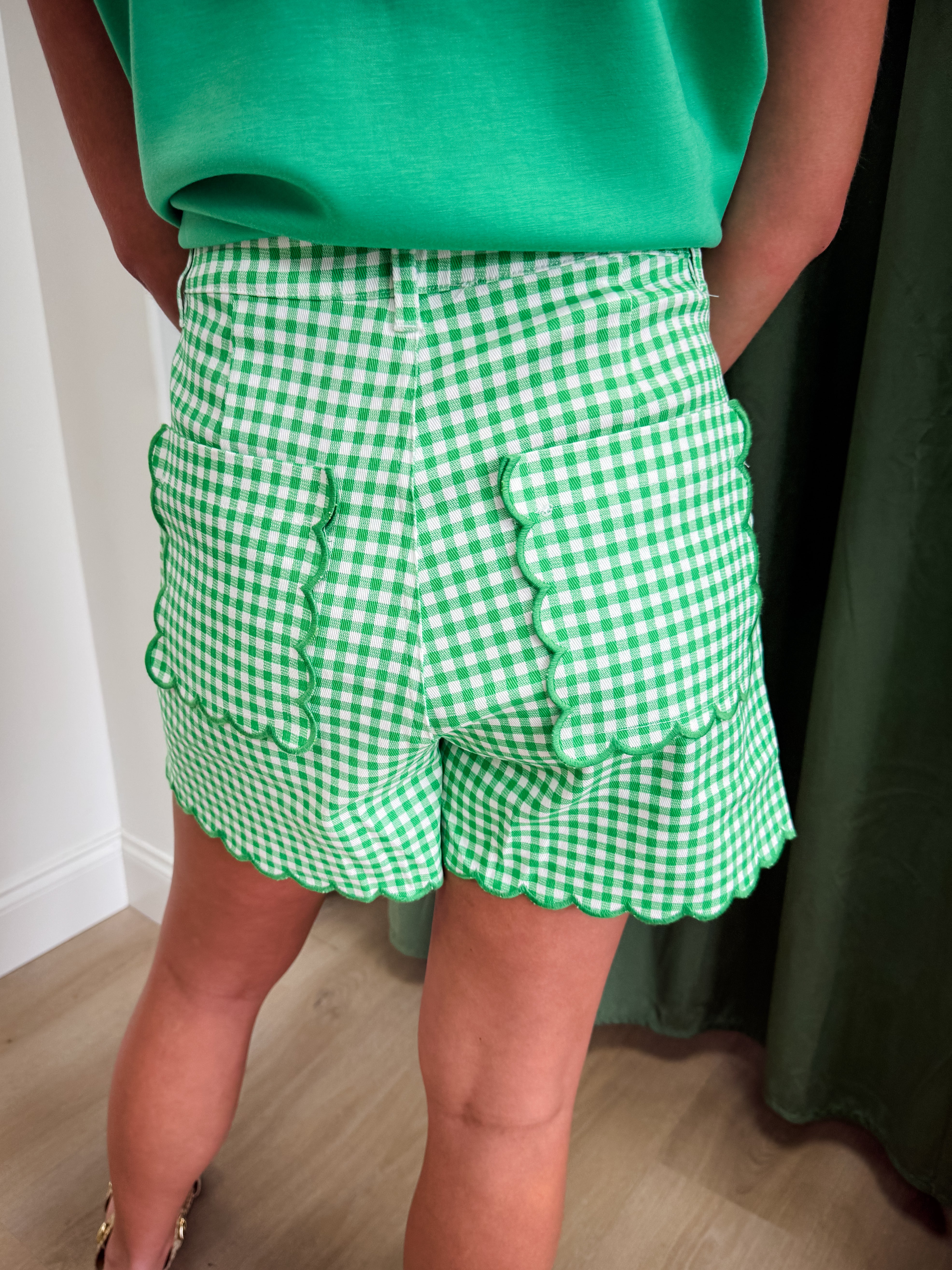 Going Green Gingham Shorts