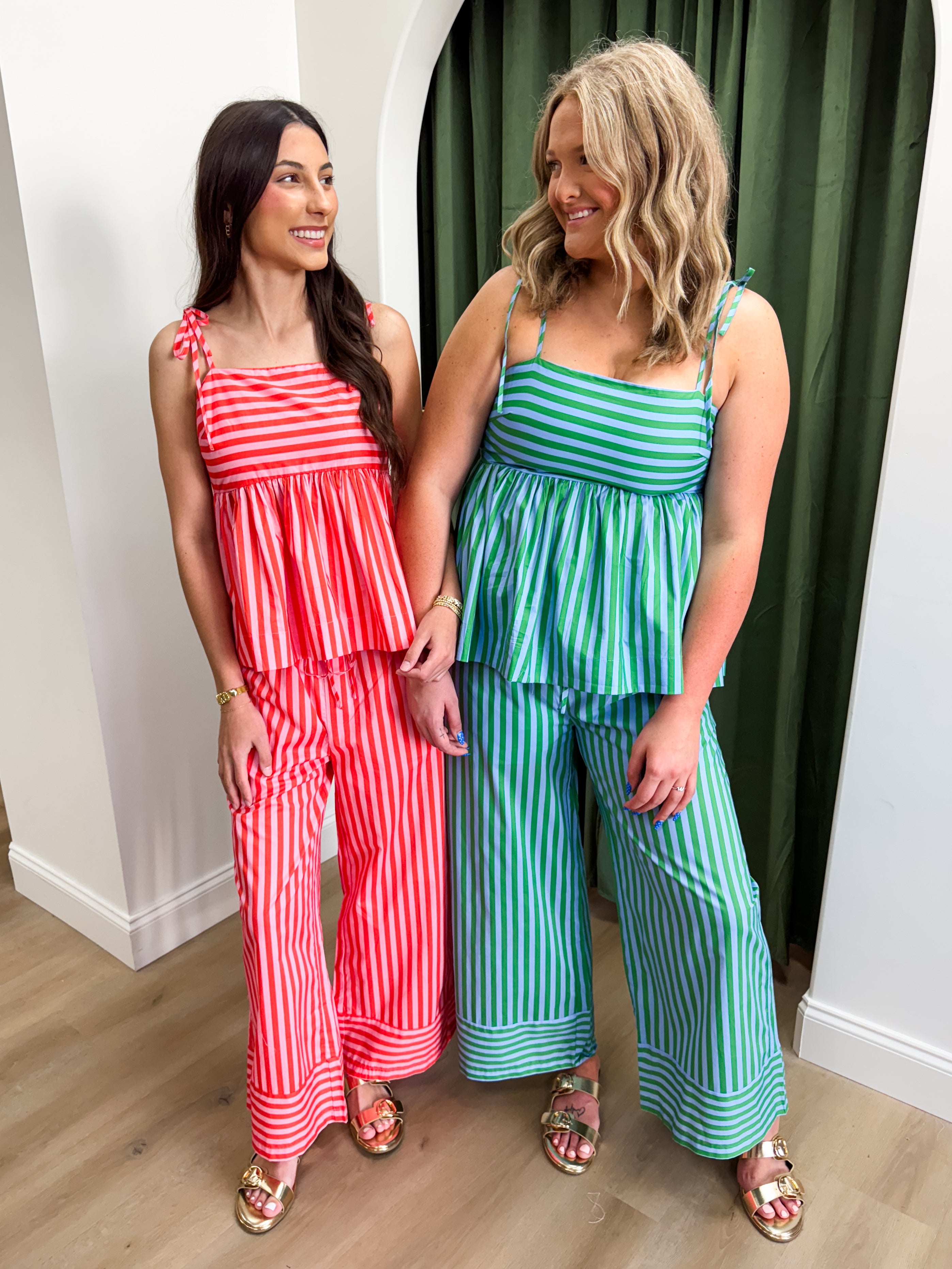 Off the Record Striped Set