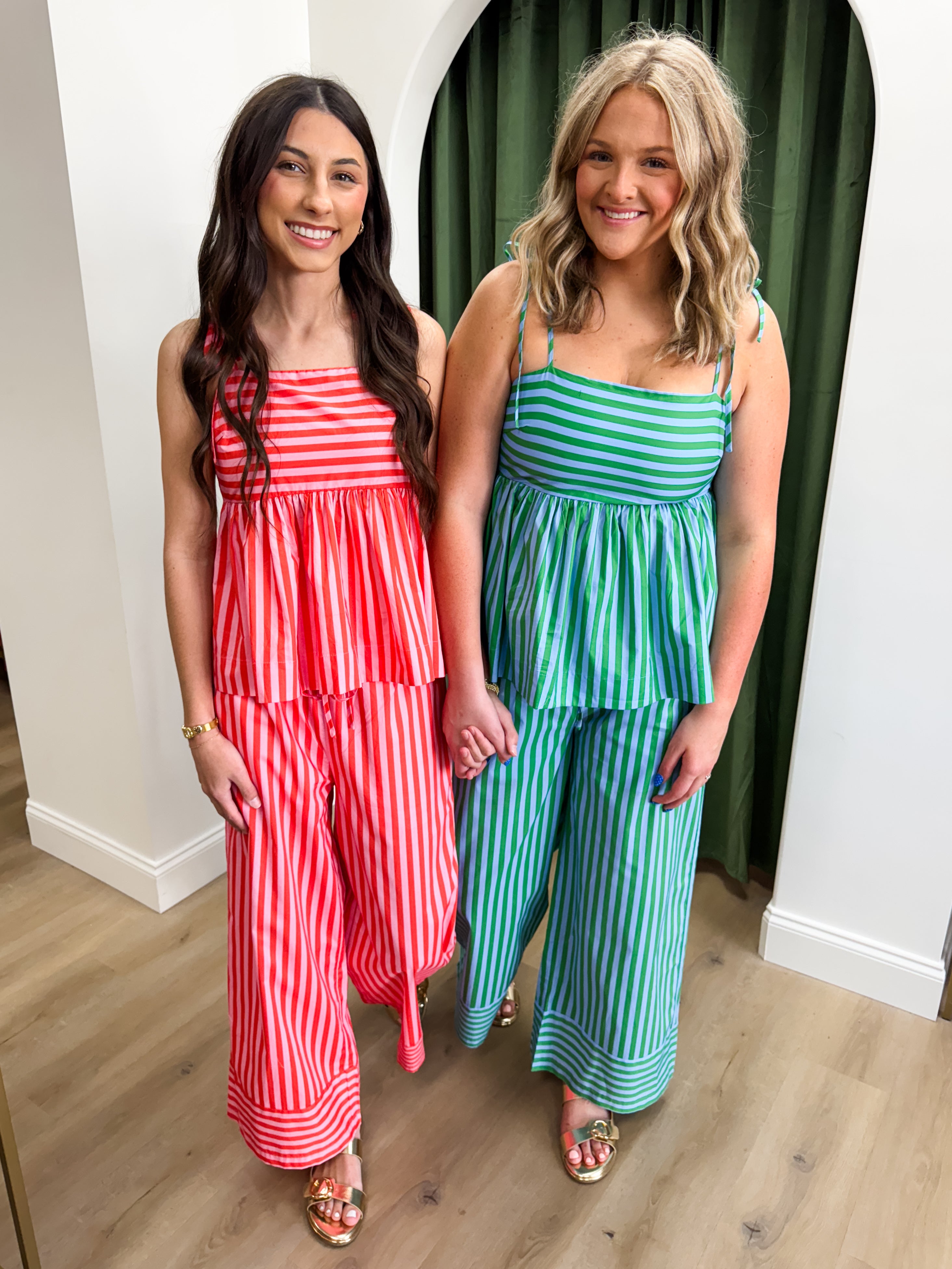 Off the Record Striped Set