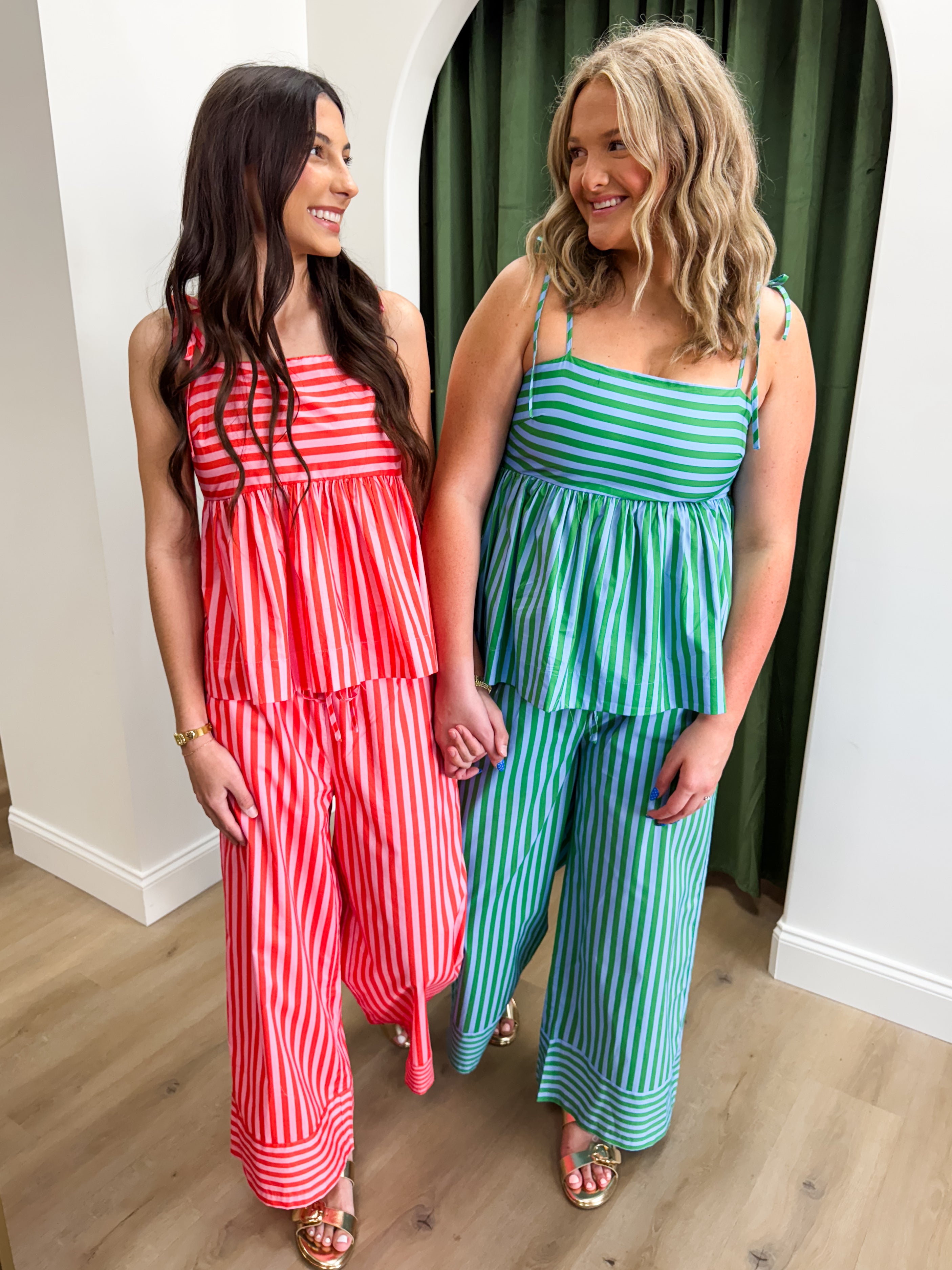 Off the Record Striped Set