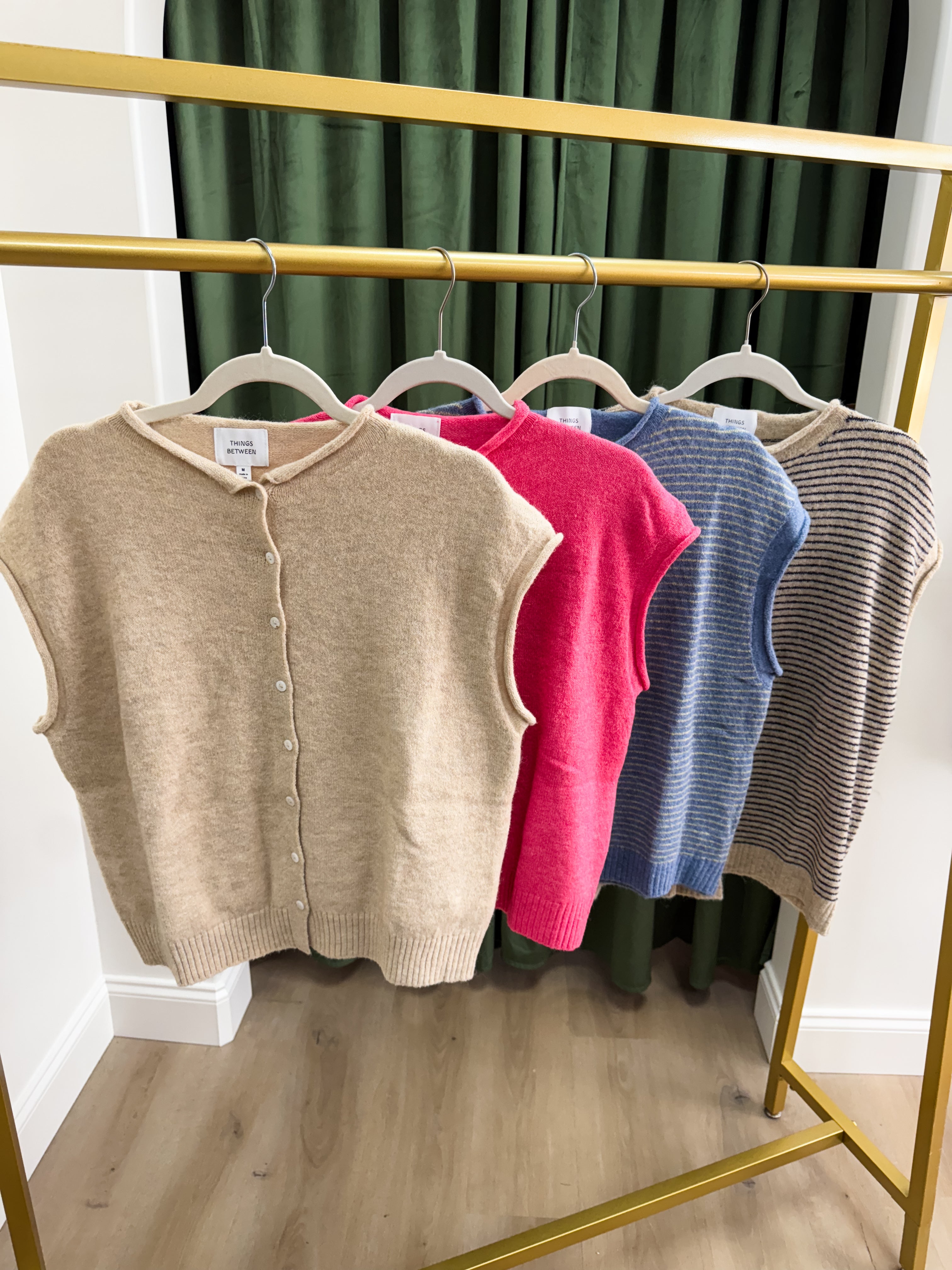 Swept Away Cardigan - Stripe