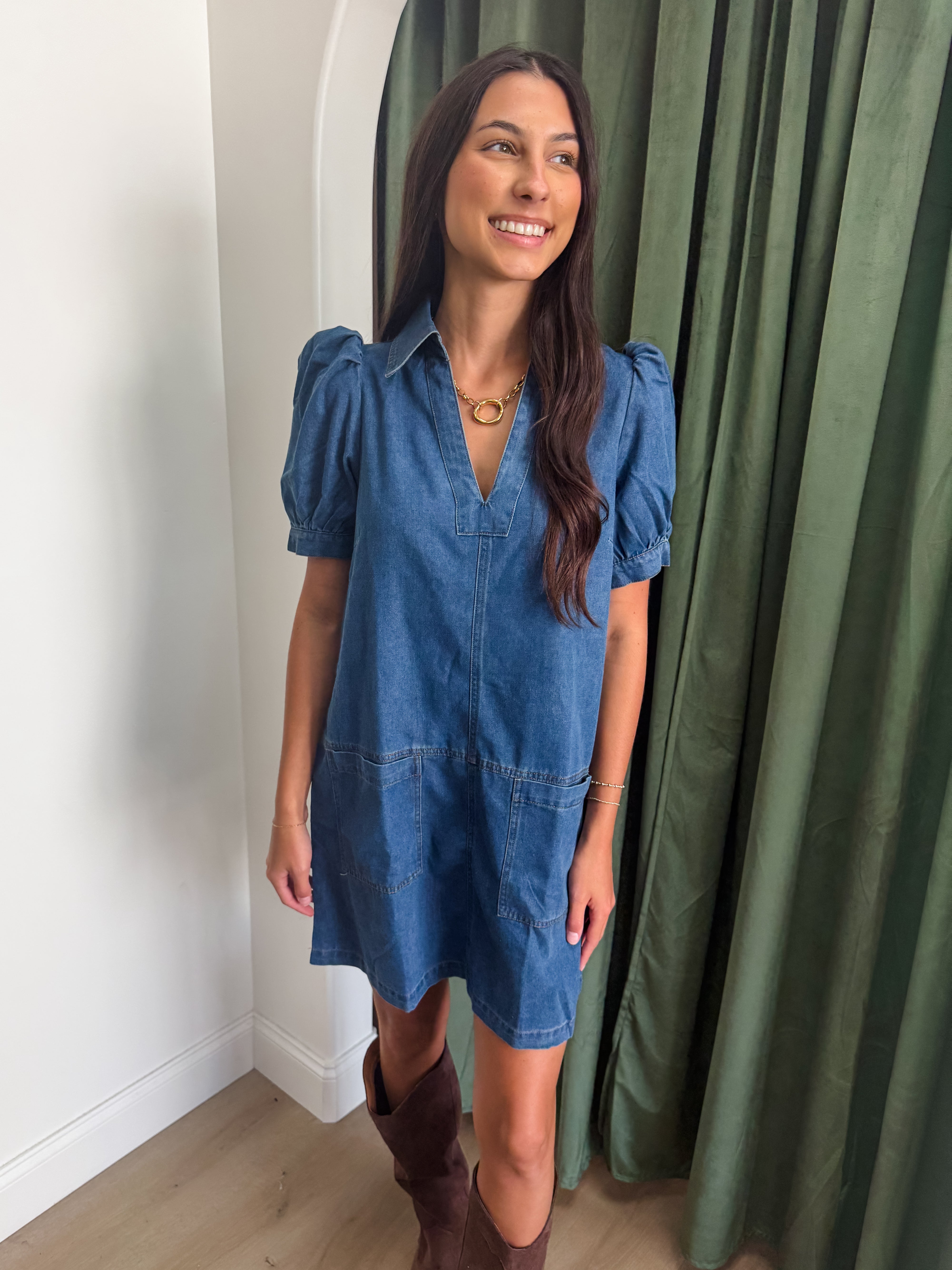 Dixie Denim Dress