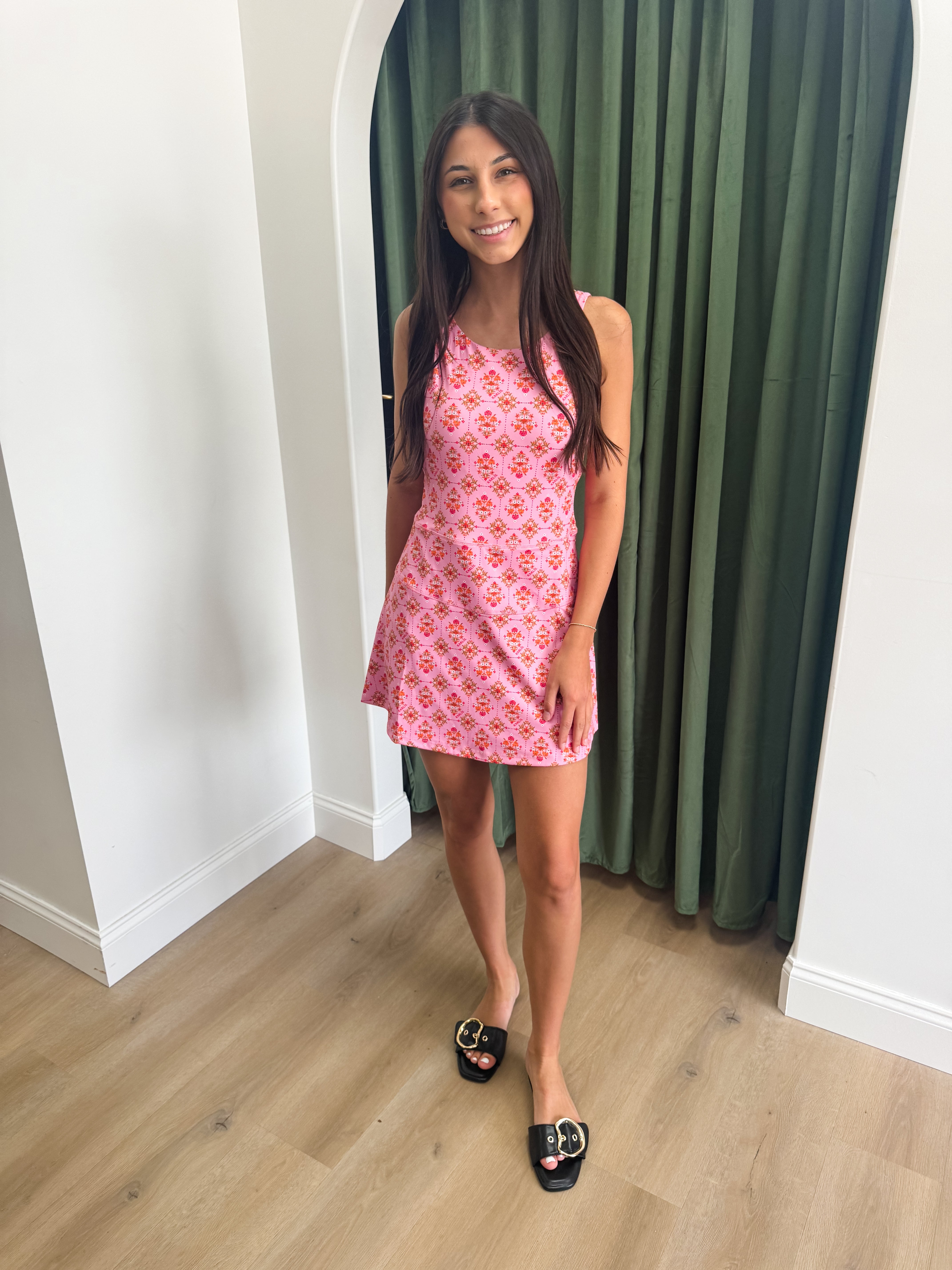 Pretty In Pink Athletic Dress