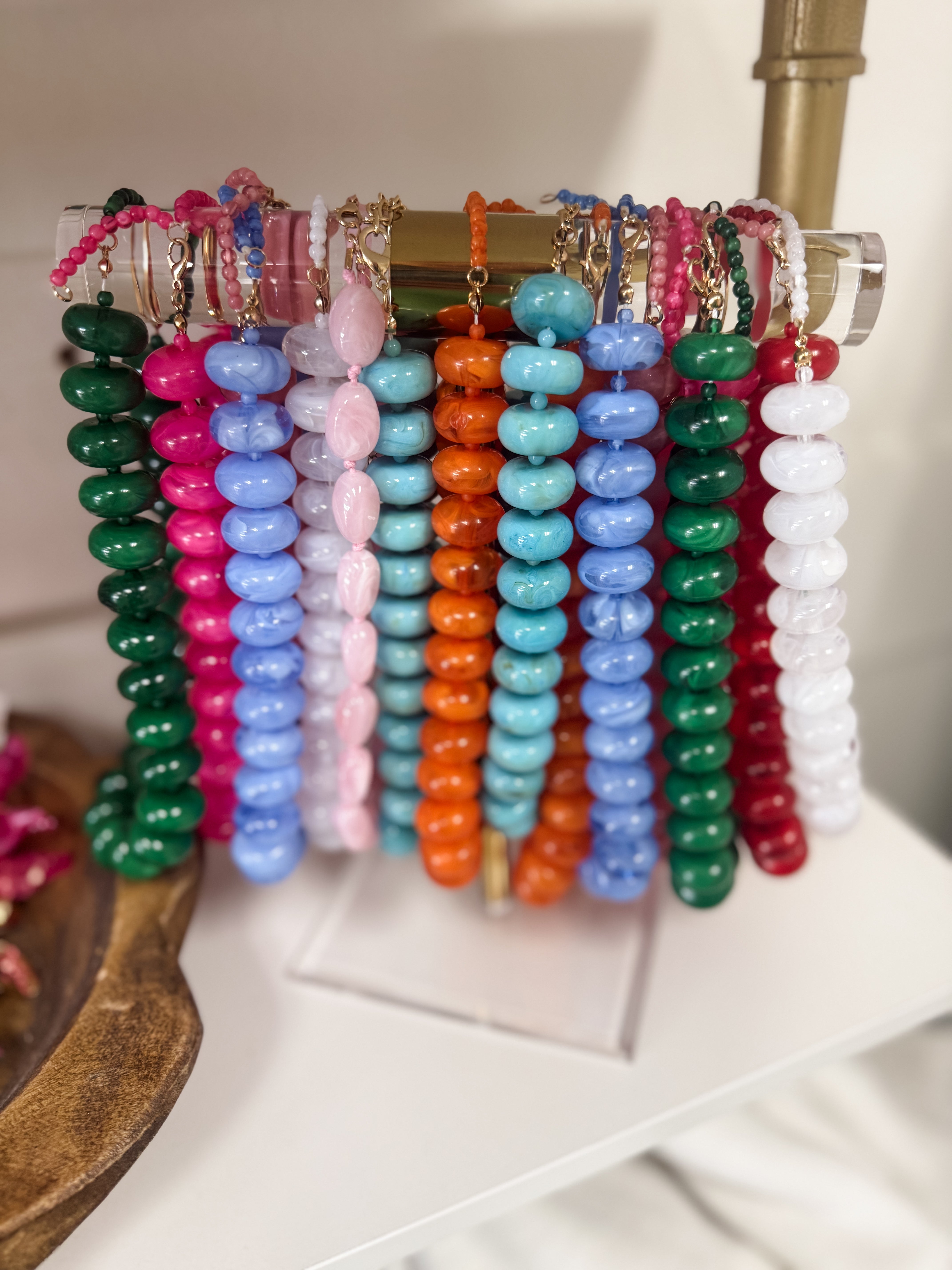 Colorful Chunky Beaded Necklace