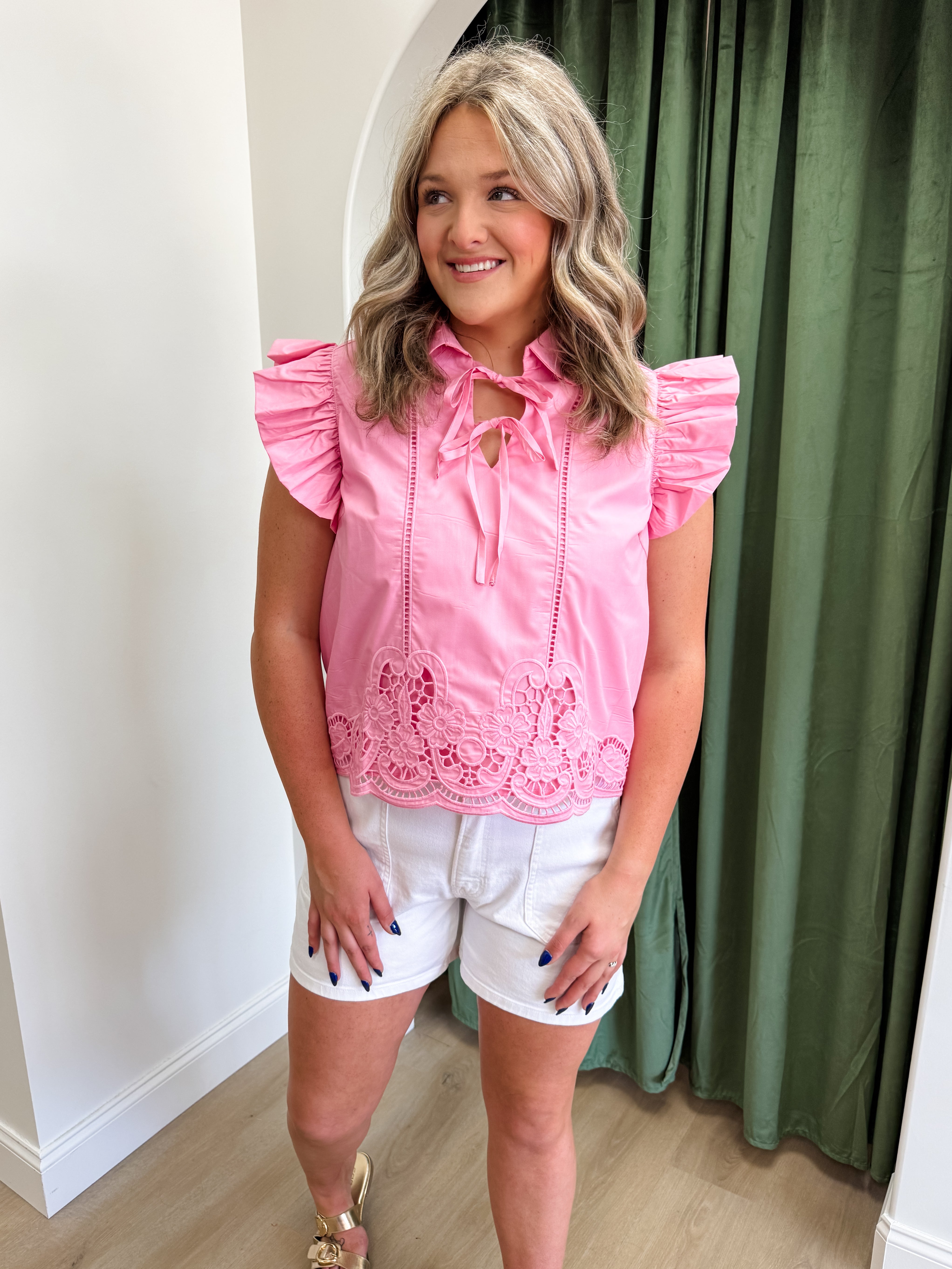 Pink Posey Top