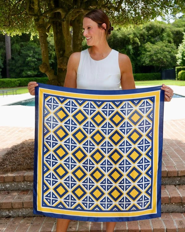 Barrett Blue Scarf - Large