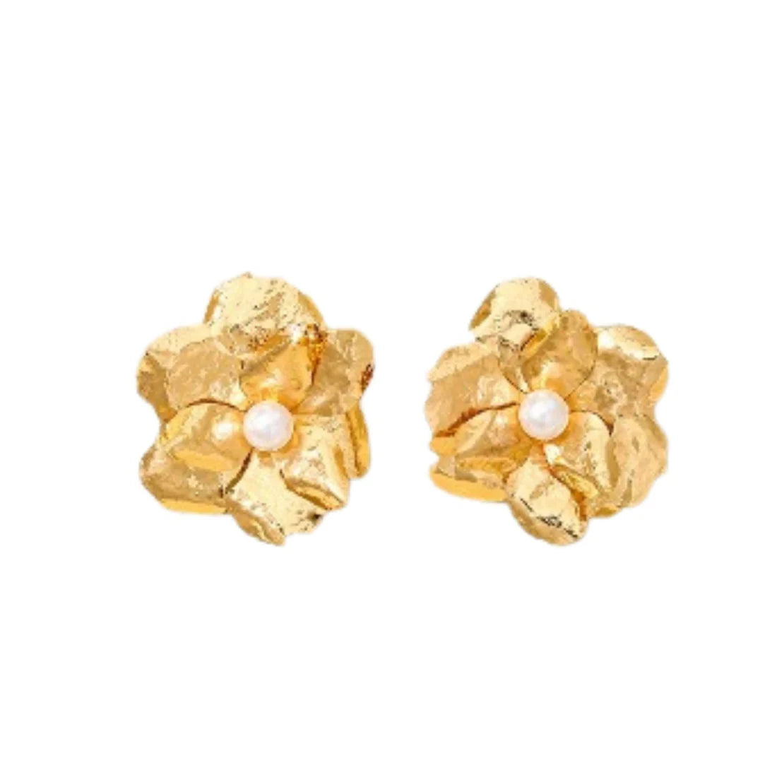 Bridget Flower Statement Earring