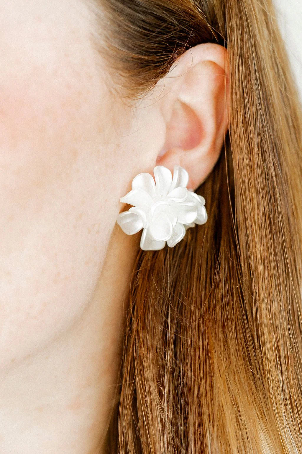 Mason Pearl Flower Earrings