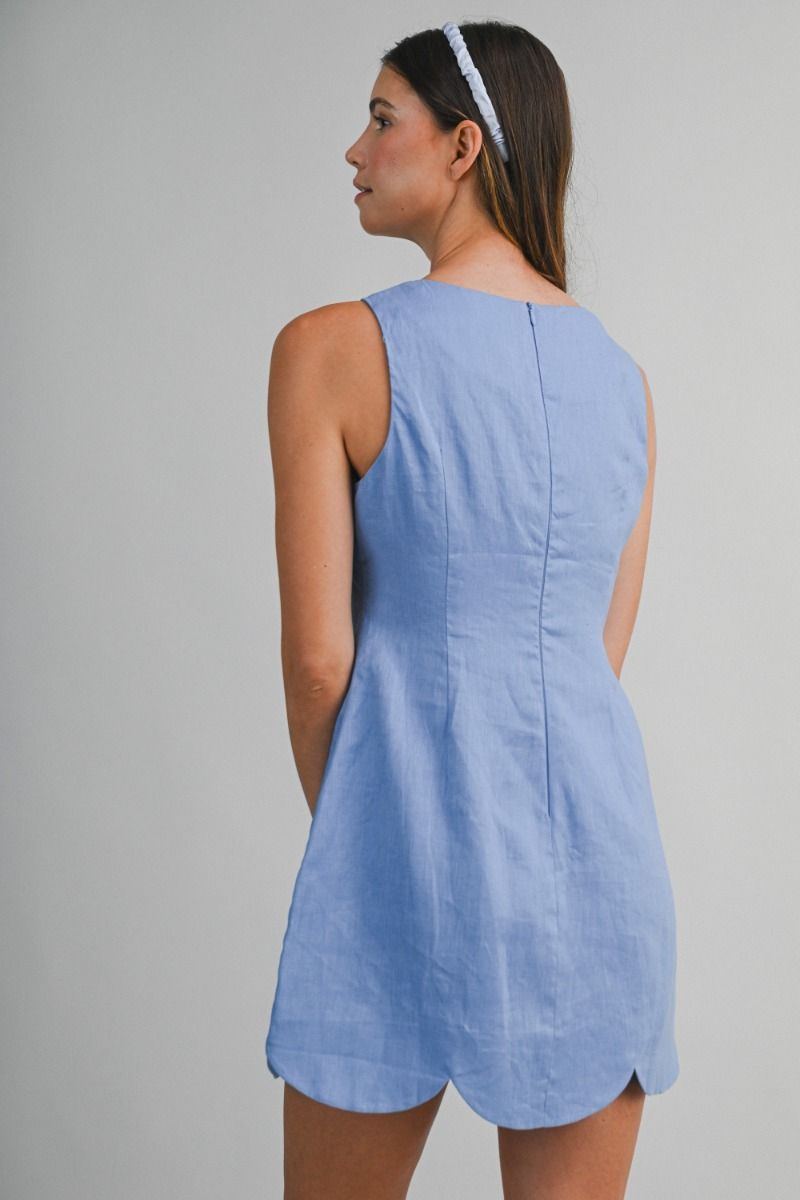 Styled in Scallops Dress